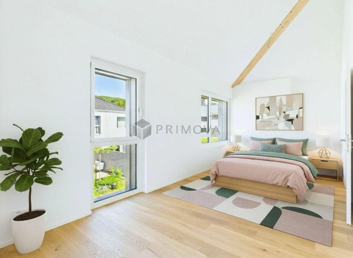 RESERVIERT - Reiheneckhaus mit grosszügigem Raumgefühl und klarer Architektur - Foto 5 von 12