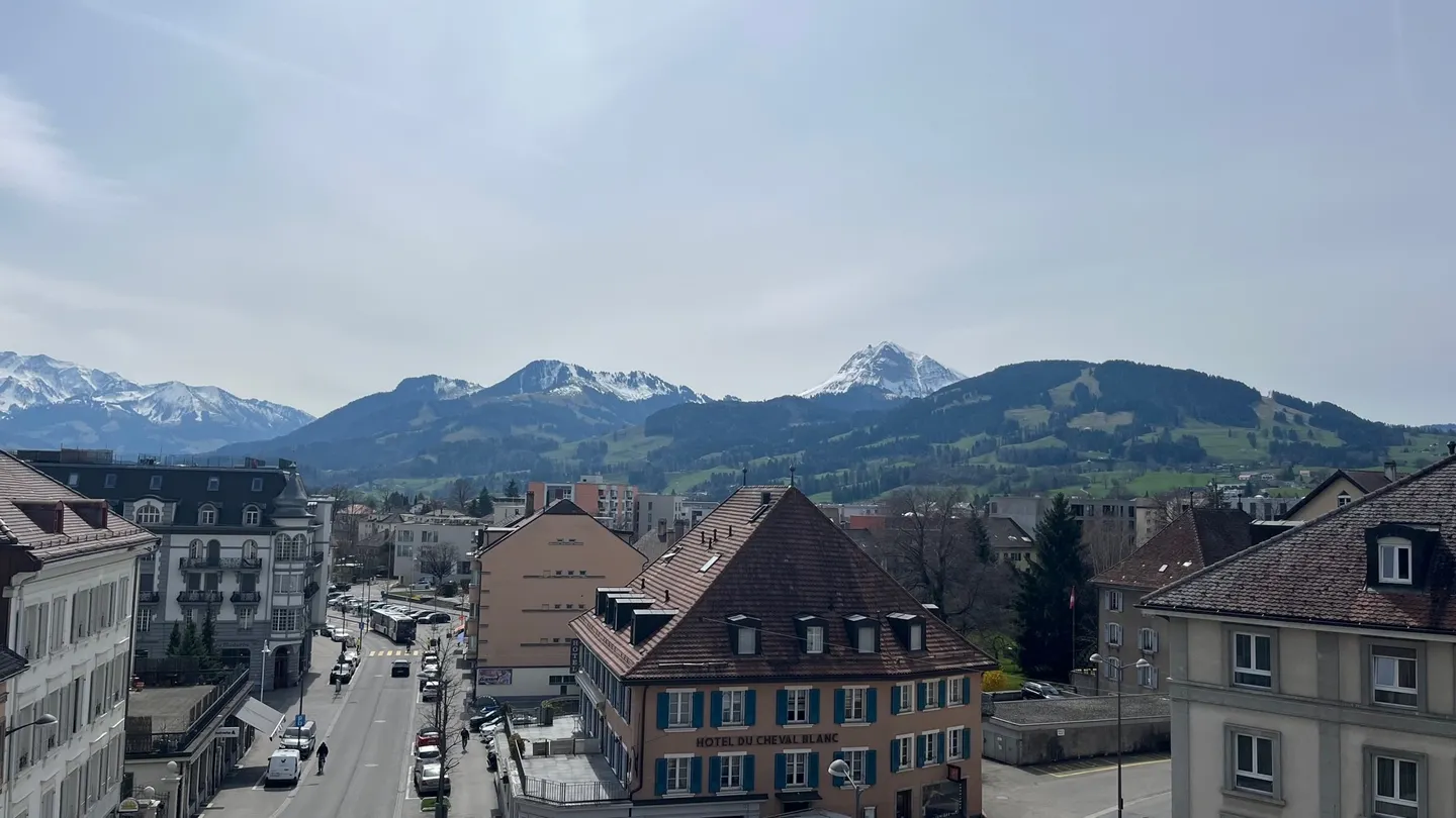 Zentrales Apartment mit Bergblick - Foto 6 von 6