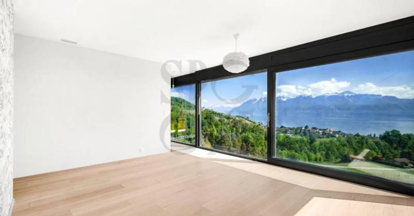 Architectural villa with panoramic view in the heart of Lavaux - Photo 3 of 12