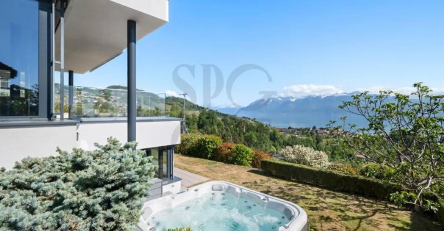 Architectural villa with panoramic view in the heart of Lavaux - Photo 10 of 12