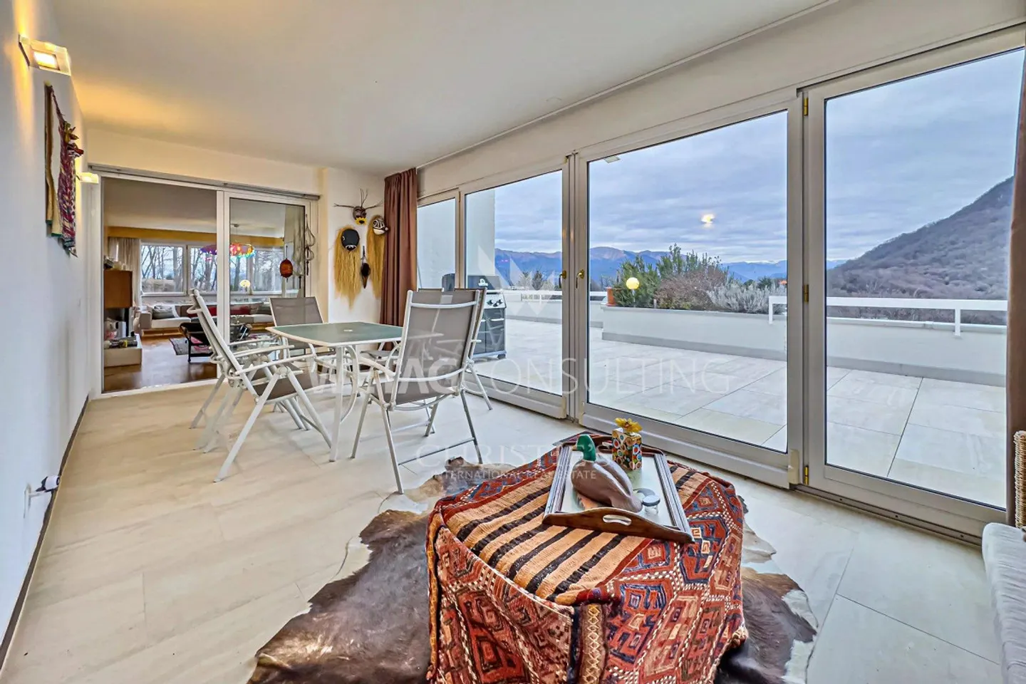 Elegante Penthouse-Wohnung mit Blick auf den Luganersee in Lugano-C... - Foto 7 von 12