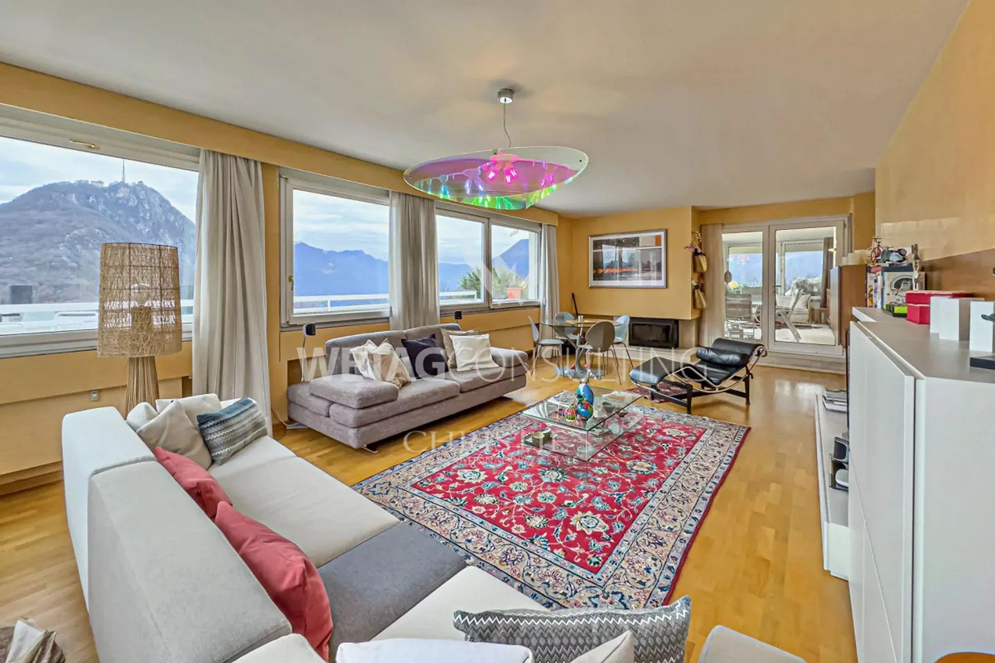Elegante Penthouse-Wohnung mit Blick auf den Luganersee in Lugano-C... - Foto 3 von 12