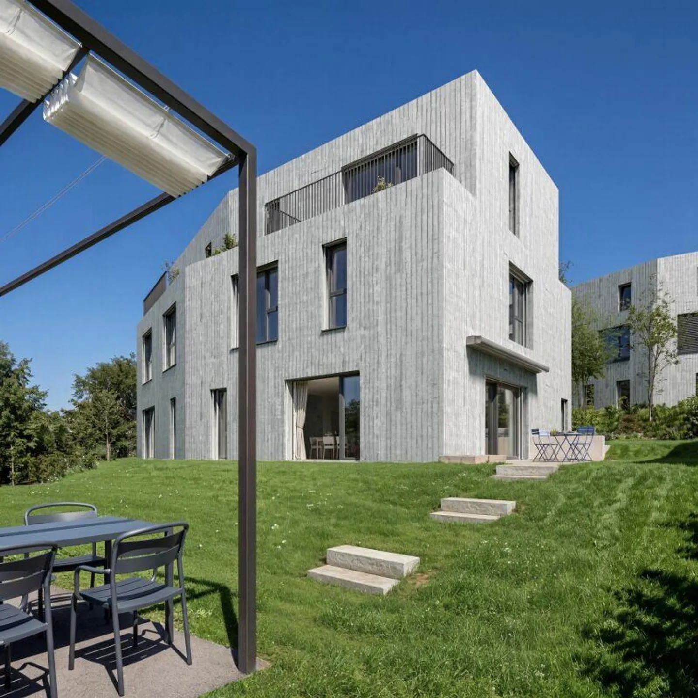 Début de la construction : Maison jumelée de 5,5 pièces à Baumgarten - Photo 1 sur 7