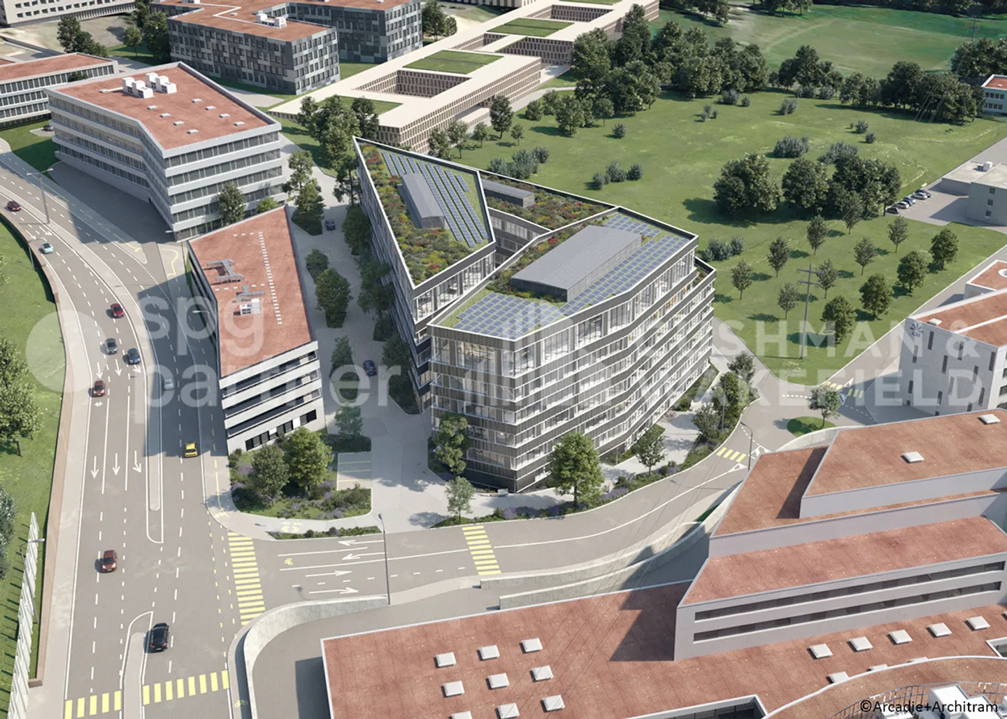 Campus Biopôle - Uffici e laboratori MINERGIE-P moderni nel centro dell'innovazione - Foto 5 di 5