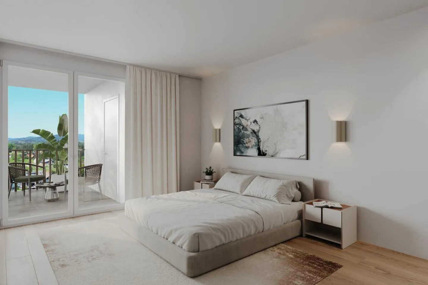 Arriver et se sentir chez soi - Appartement au dernier étage de 4,5 pièces avec 120 m² dans un environnement calme et verdoyant - Photo 8 sur 11