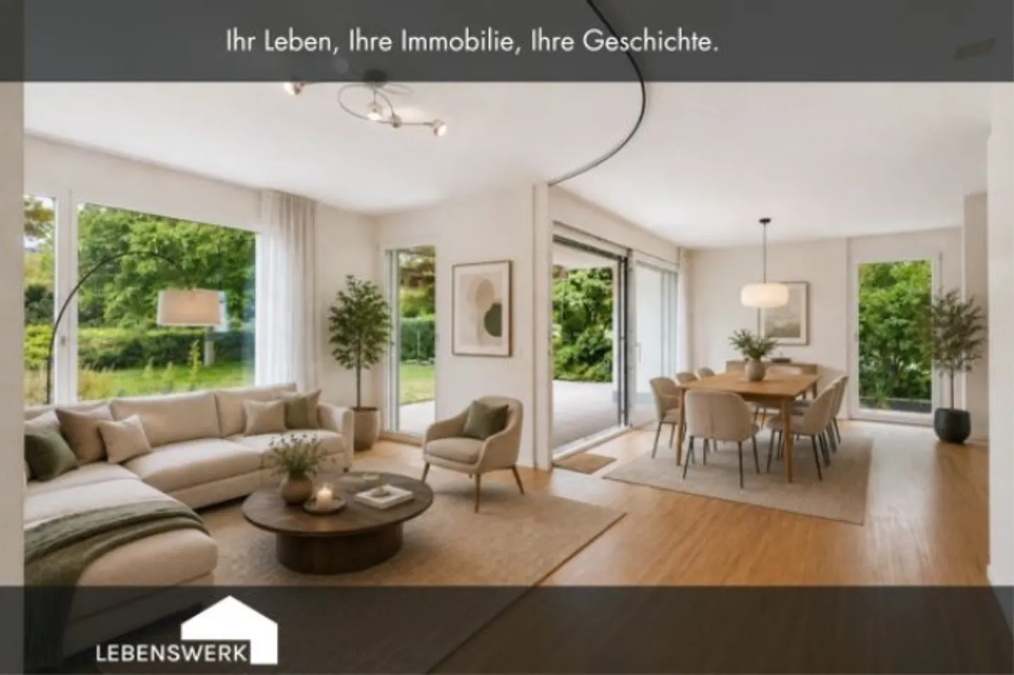 Casa unifamiliare con vista sul lago, terrazza attica, giardino e doppio garage - Foto 1 di 1