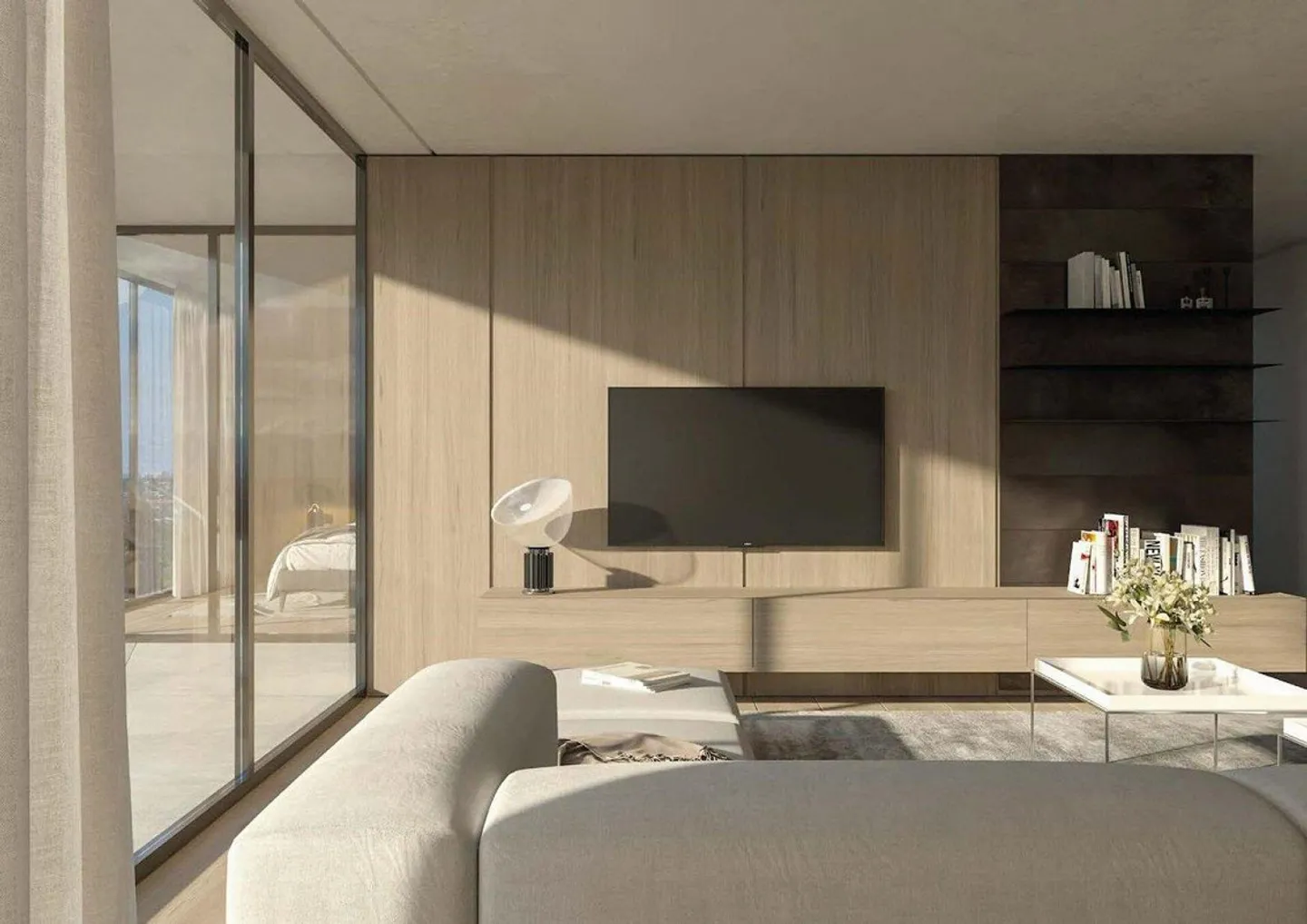 Neue Wohnung mit großem Garten im Herzen von Canobbio - Foto 3 von 12