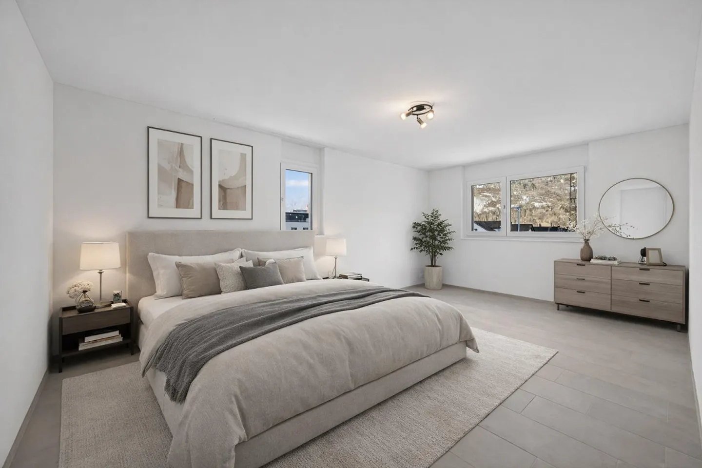 4.5-ROOM APARTMENT WITH BEAUTIFUL BALCONY AND FLUMSERBERG VIEW - Photo 2 of 9