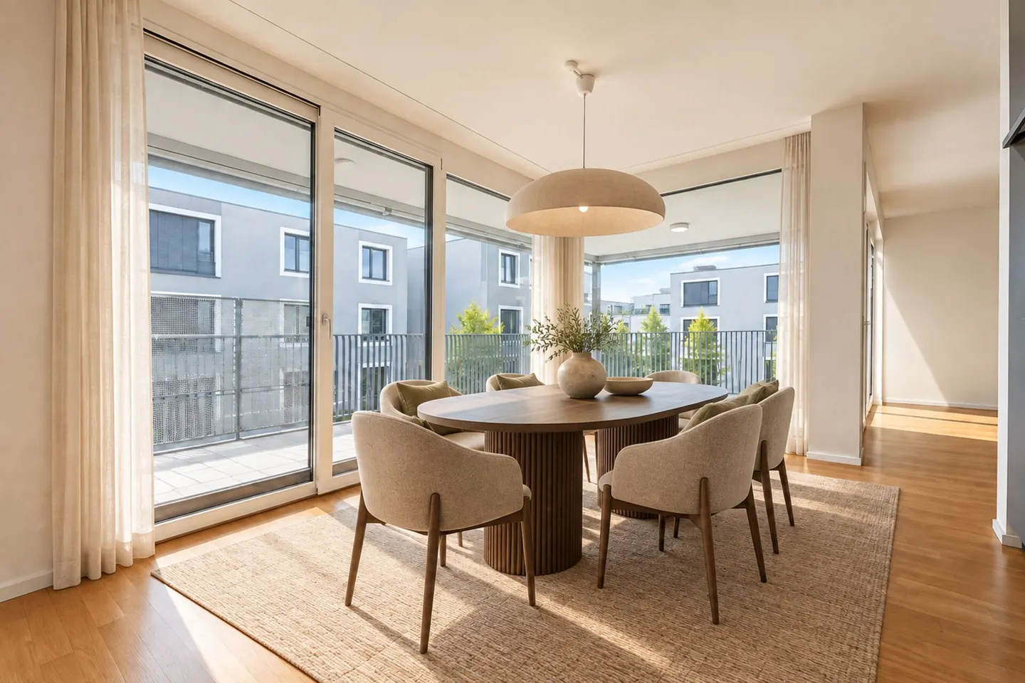 Modernes Apartment nahe dem Rhein - Foto 3 von 19