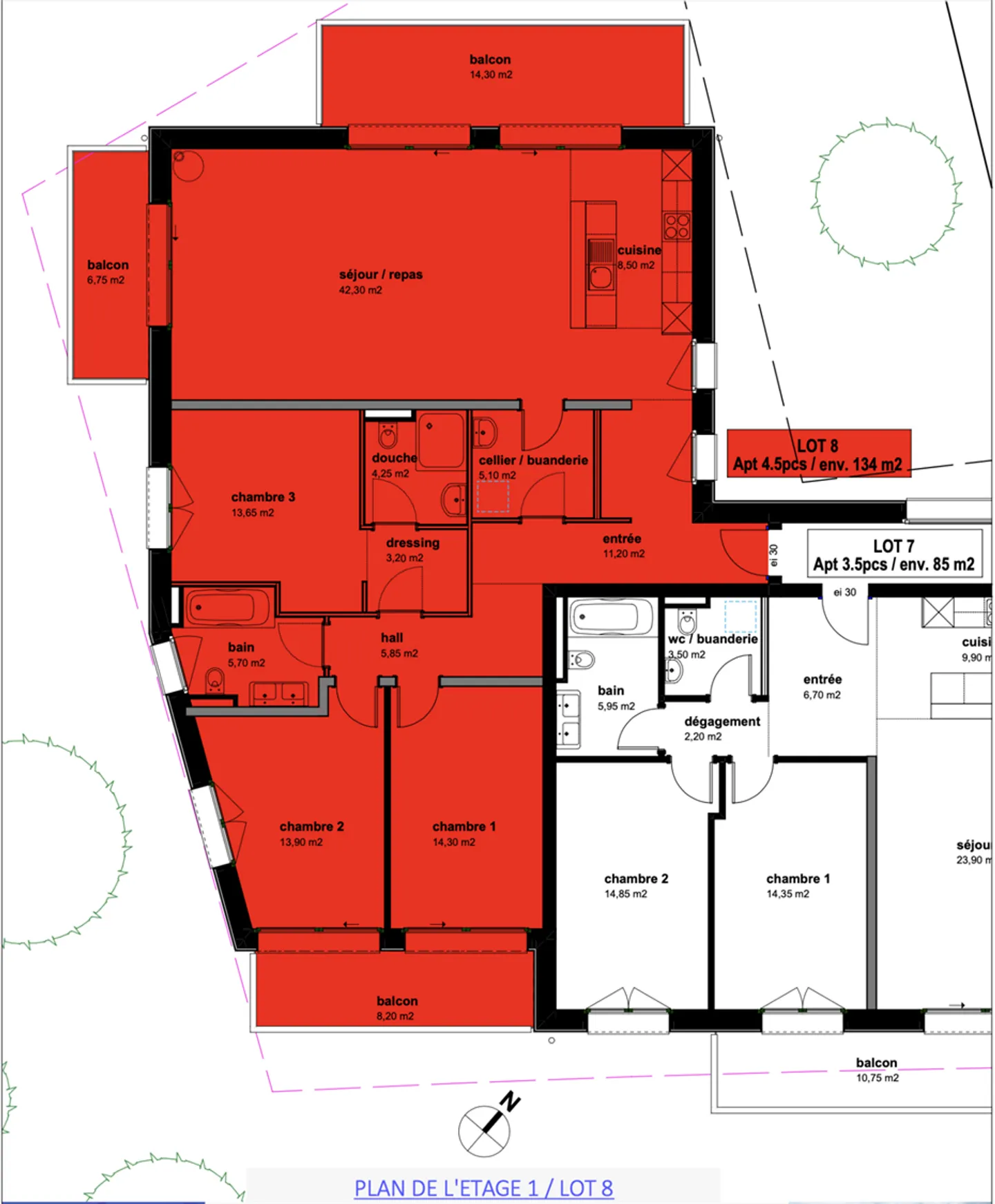 4.5 Room Apartment - Photo 3 of 4