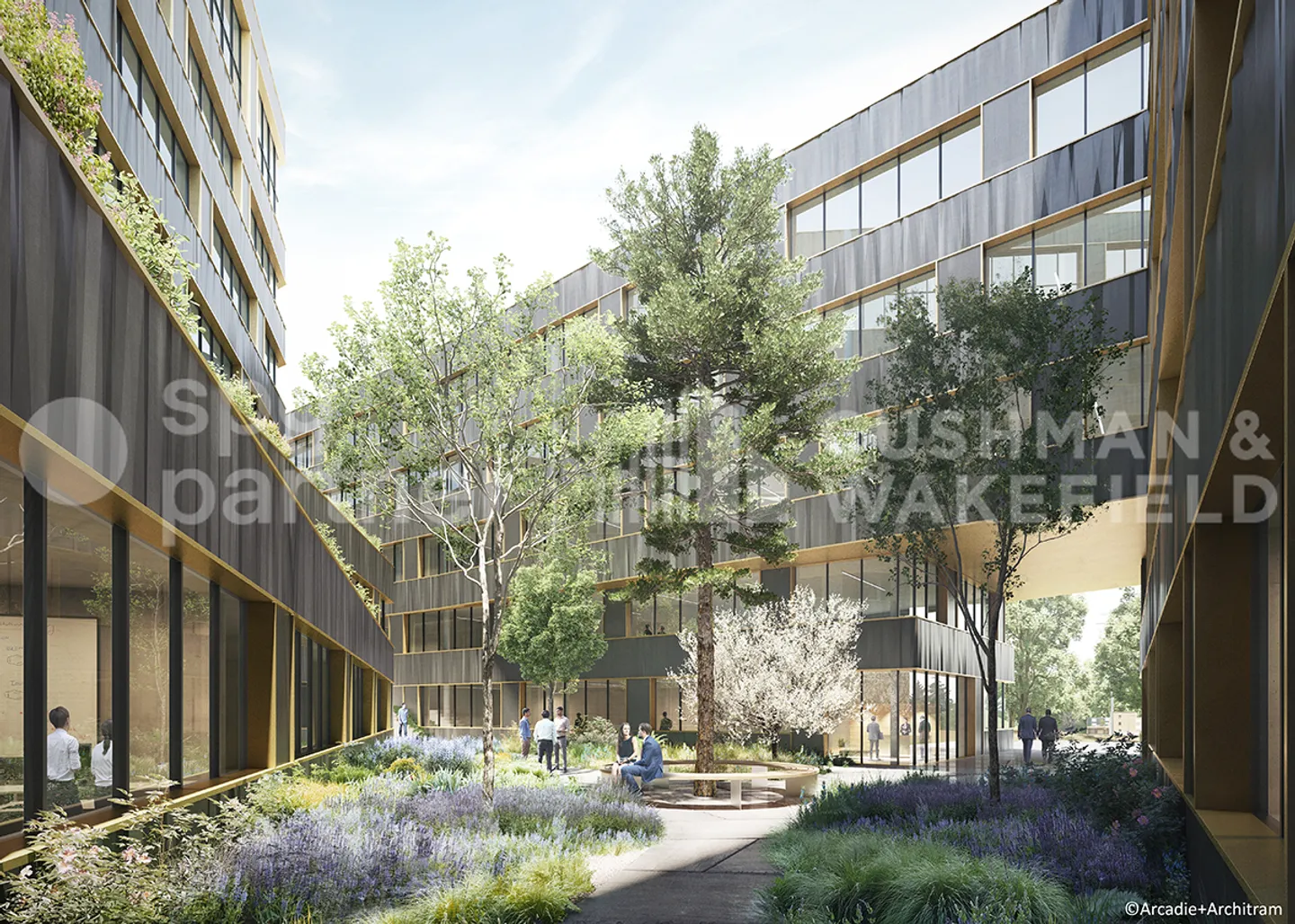 Campus Biopôle Büros &amp; Laboratorien modernes MINERGIE-P im Zentrum der Innovation - Foto 4 von 5