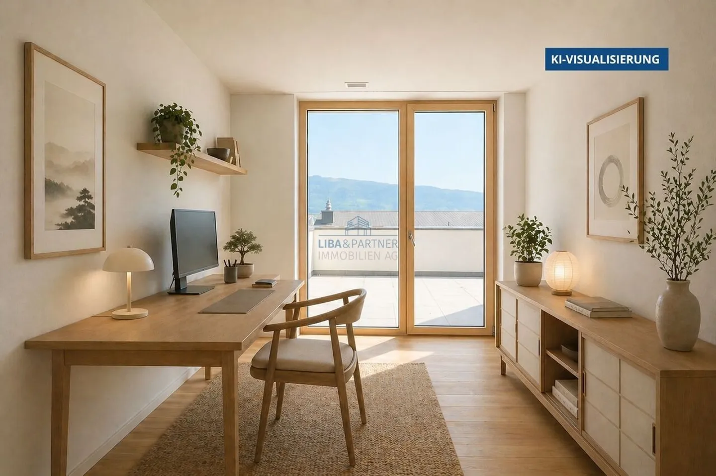 Stilvolle Wohnung mit Rheinblick - Foto 9 von 14