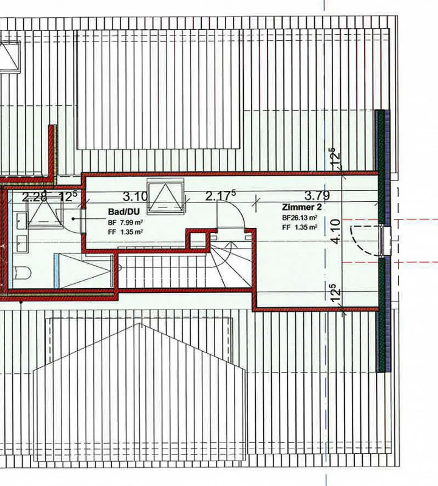 Maisonette-Wohnung an ruhiger Lage - Foto 9 von 9