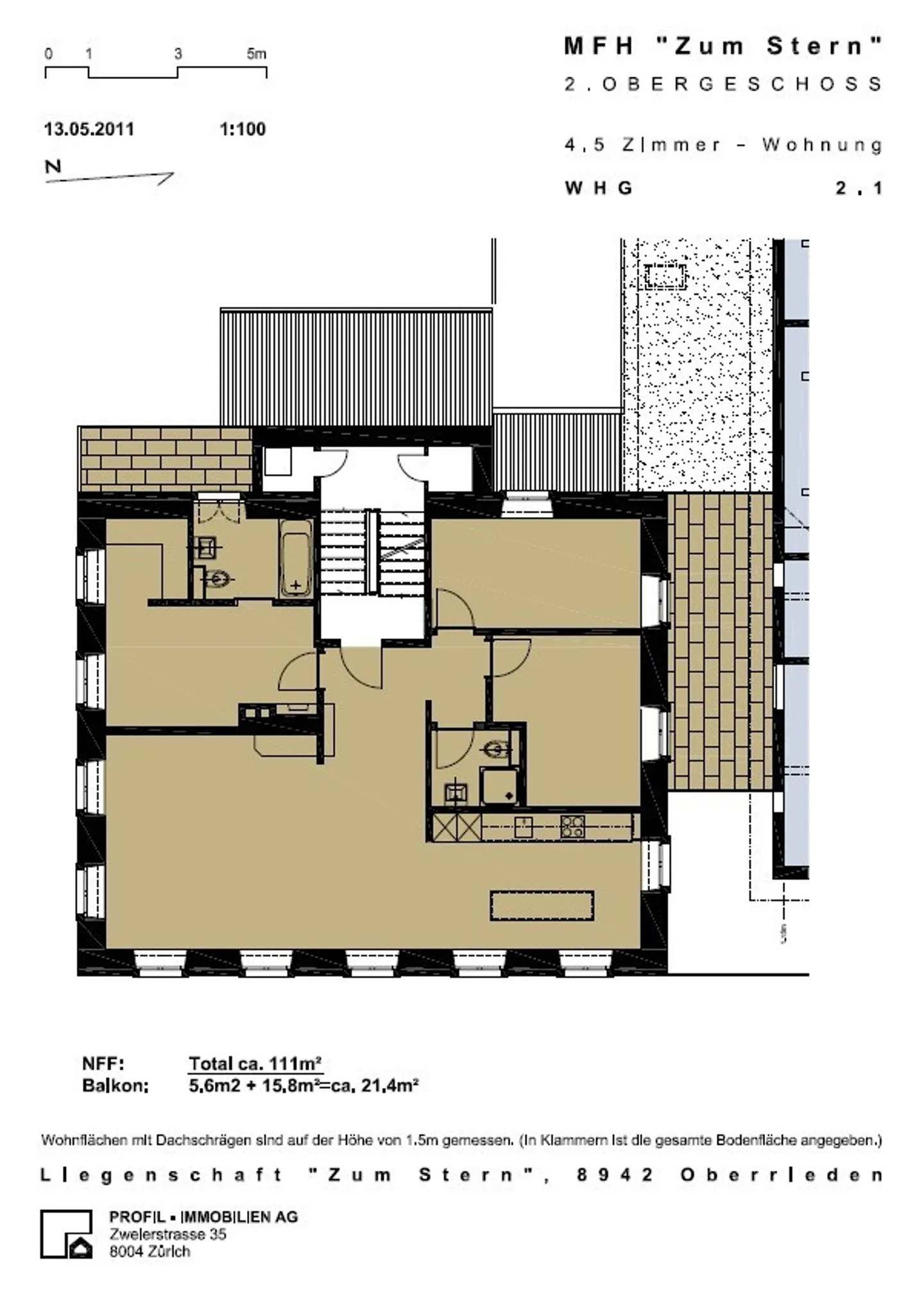 Appartamento affascinante di 4,5 stanze con vista lago - Foto 18 di 18