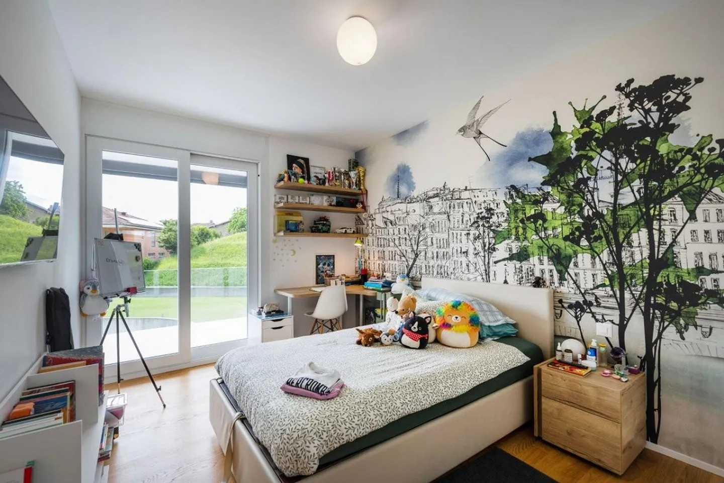 Exclusive duplex apartment with 5.5 rooms in Manno – Modern and panoramic view - Photo 11 of 11