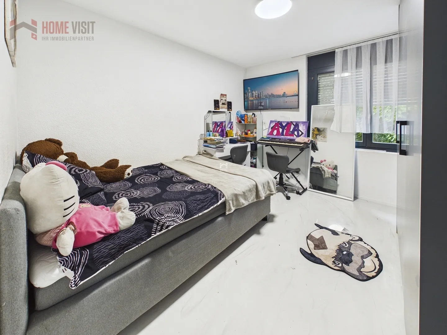 Appartement de jardin élégant de 4,5 pièces avec jardin et terrasse - Photo 10 sur 19