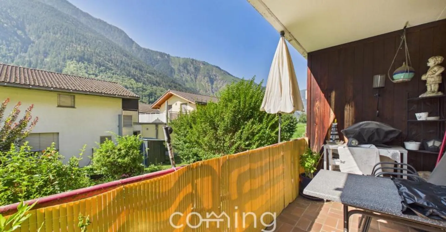 Spacious 5.5-room apartment with balcony in Brigerbad - Photo 12 of 12