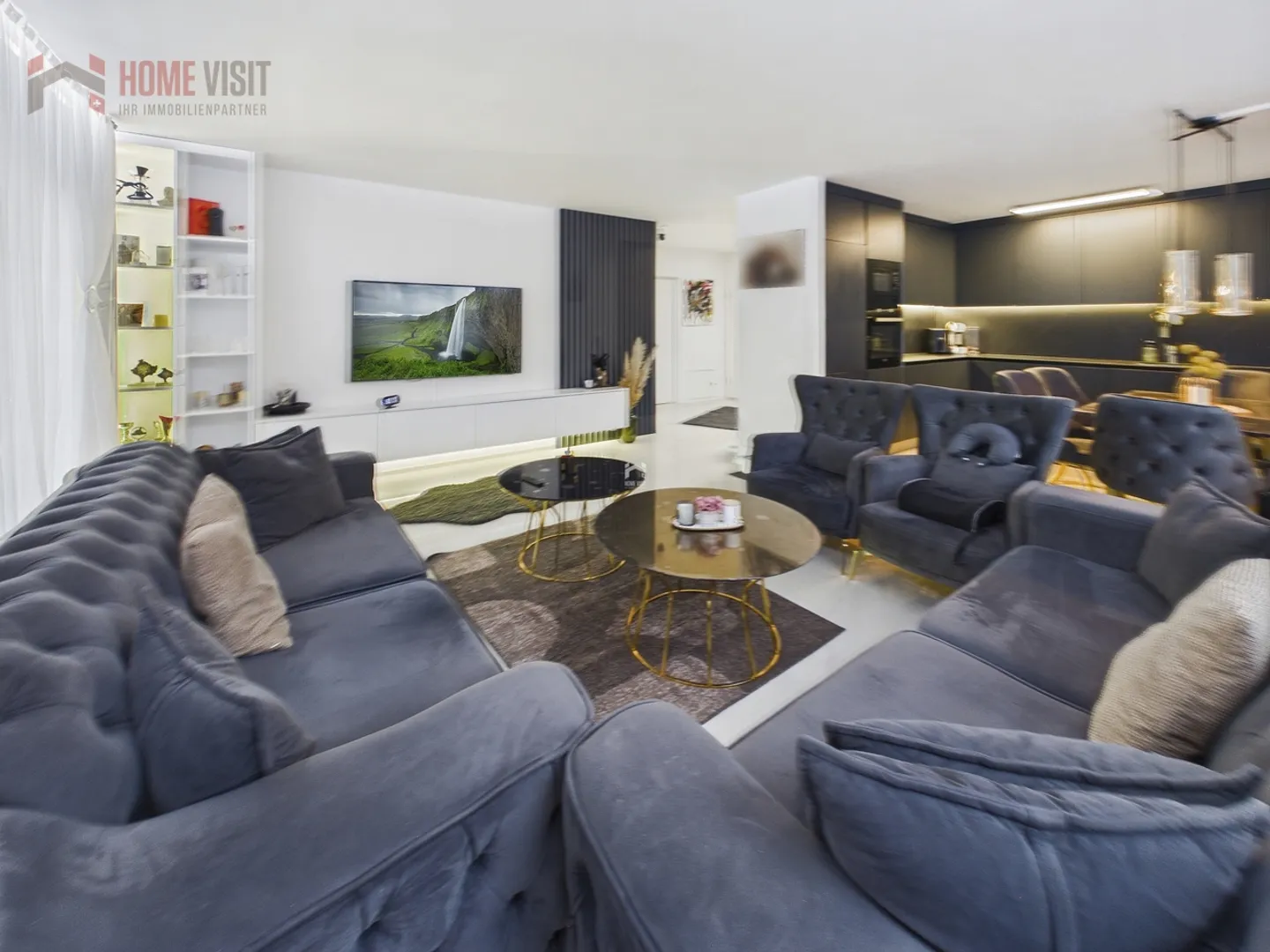 Appartement de jardin élégant de 4,5 pièces avec jardin et terrasse - Photo 3 sur 19