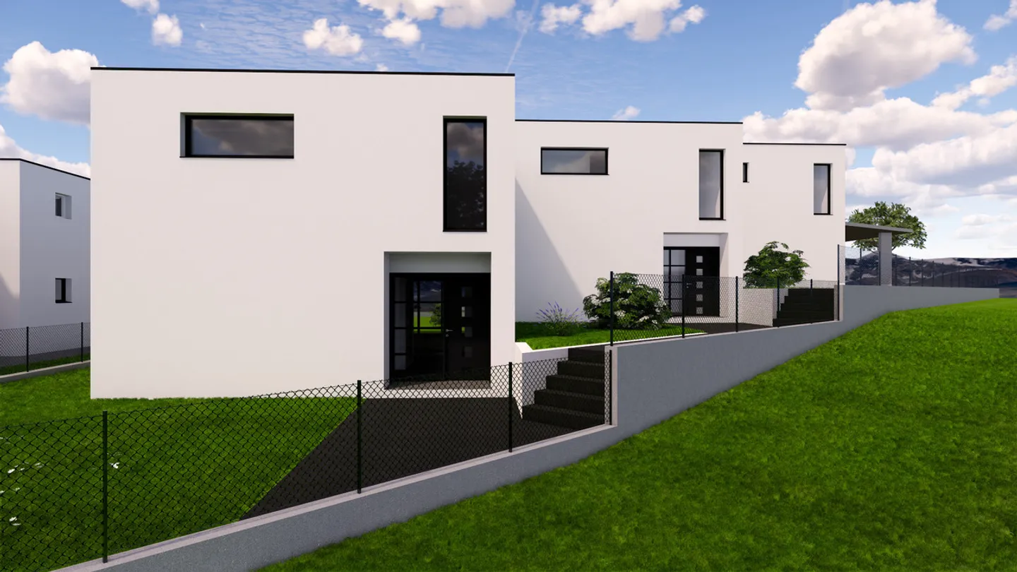 The Future of Living in Sementina - Independent Villa with 6.5 Rooms Under Construction - Photo 1 of 9