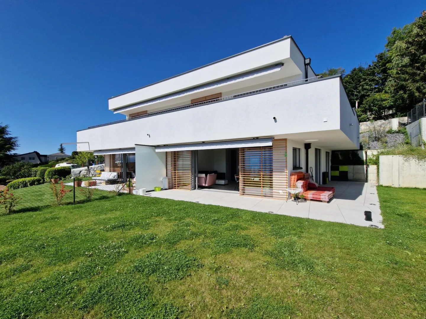 Terrassenwohnung 3.5 Zimmer in Grandvaux - Foto 2 von 7
