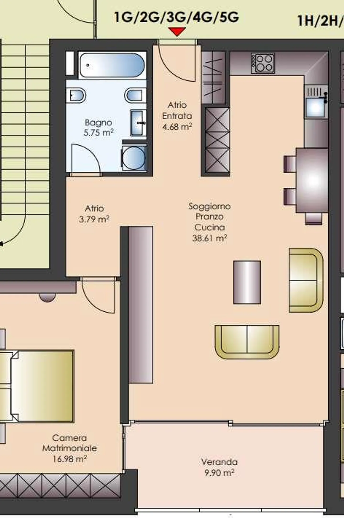 Vendesi appartamento in centro città - Foto 4 di 4