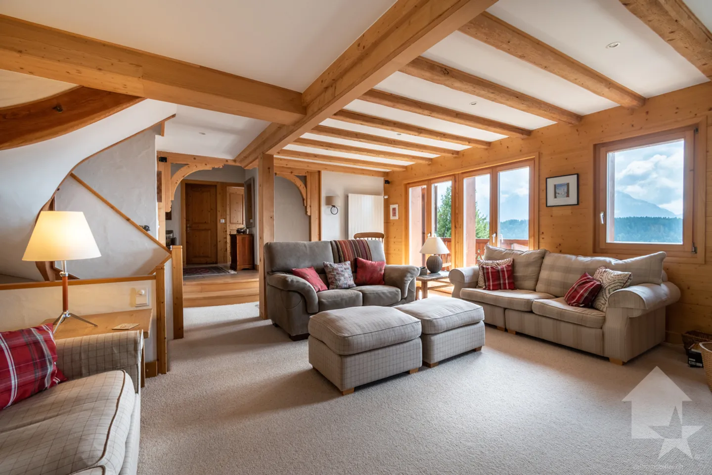 Villars, splendid chalet with panoramic view - Photo 3 of 11