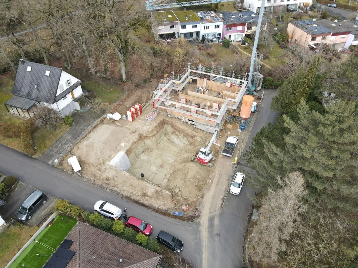 Belfaux - The construction is progressing! - Photo 19 of 21