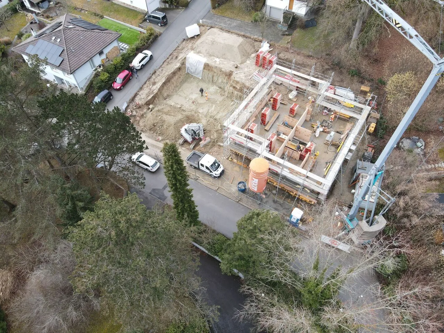 Belfaux - The construction is progressing! - Photo 1 of 21