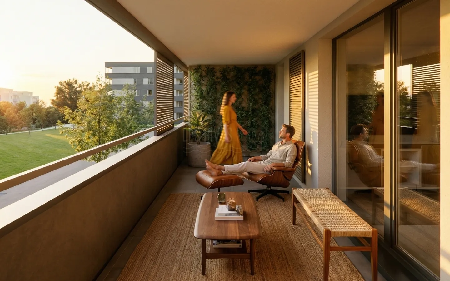 4,5 Zimmer über Eck 106 m² – Letzte Etage – Südbalkon - Foto 2 von 11