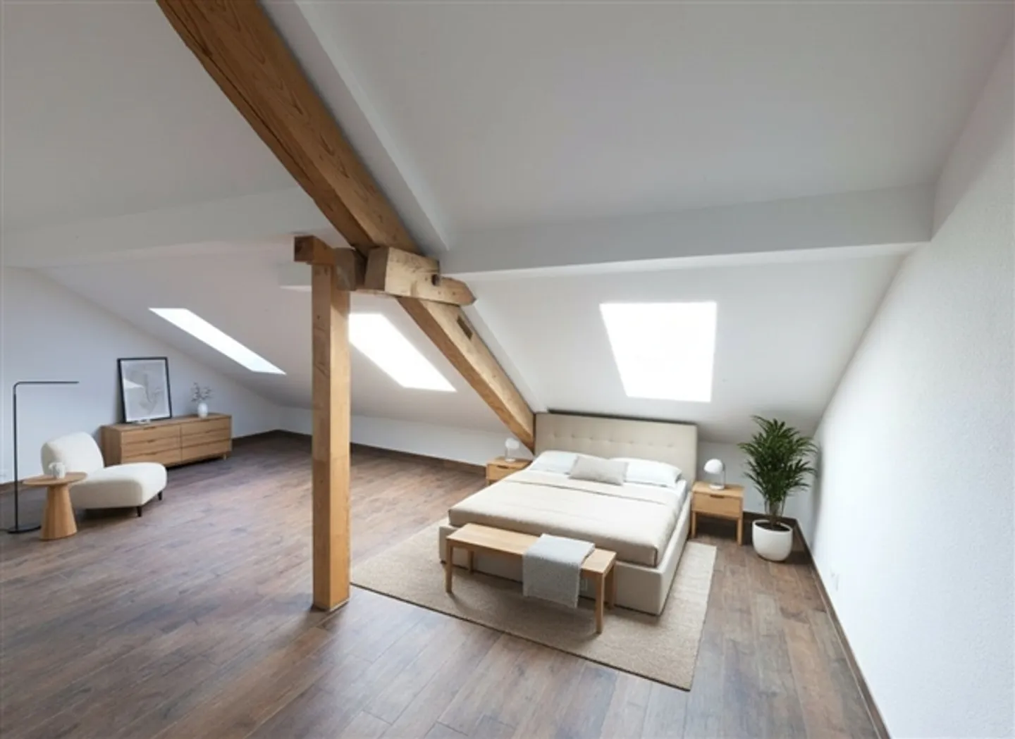 Maisonette luminosa con terrazza sul tetto - Foto 2 di 5