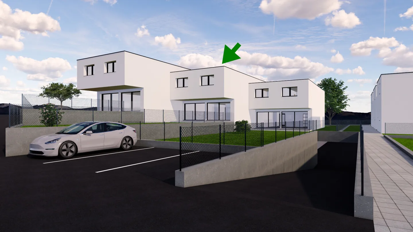 The Future of Living in Sementina - Independent Villa with 6.5 Rooms Under Construction - Photo 1 of 9