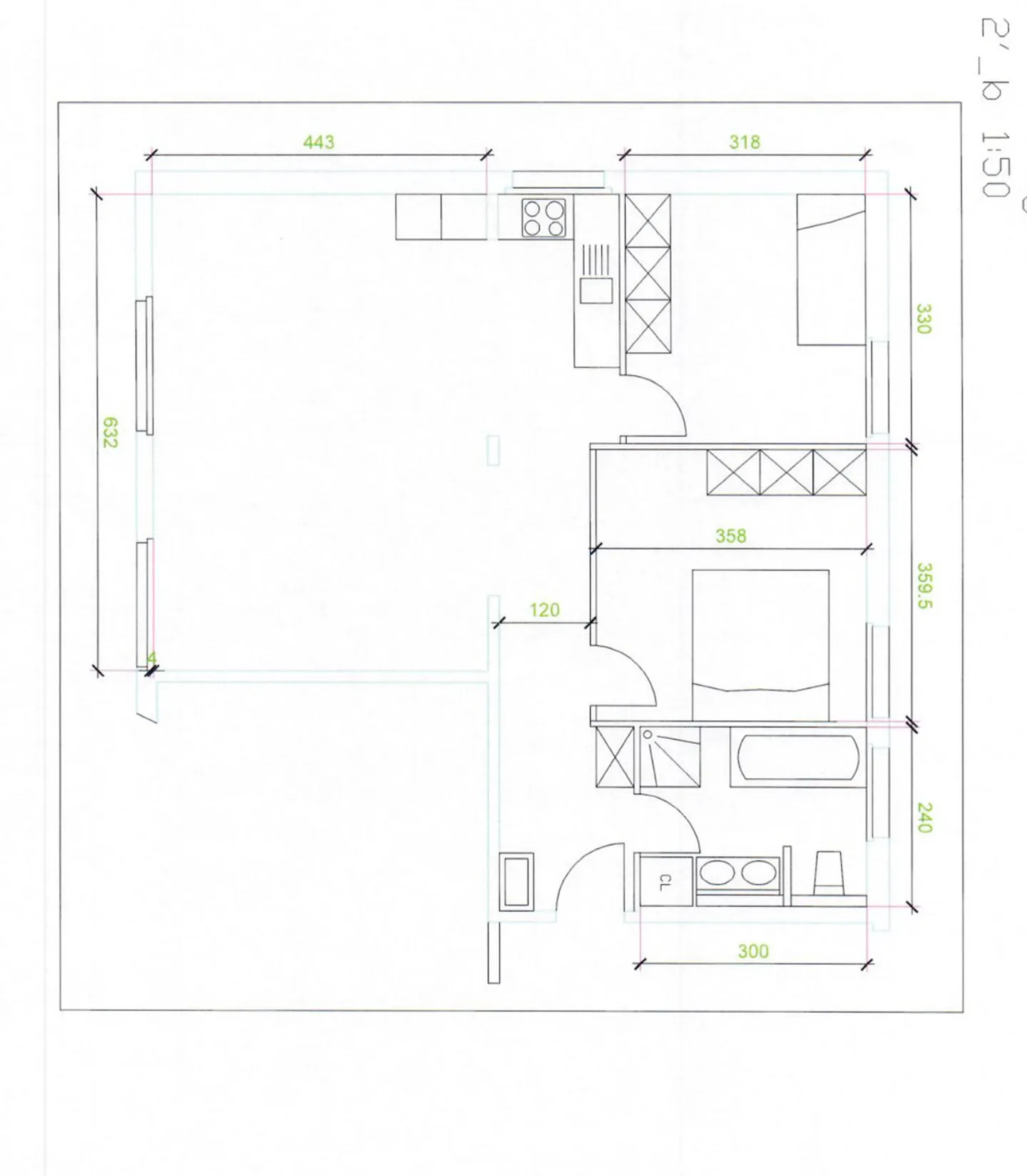 Modernes Apartment mit Privatgarten - Foto 3 von 6