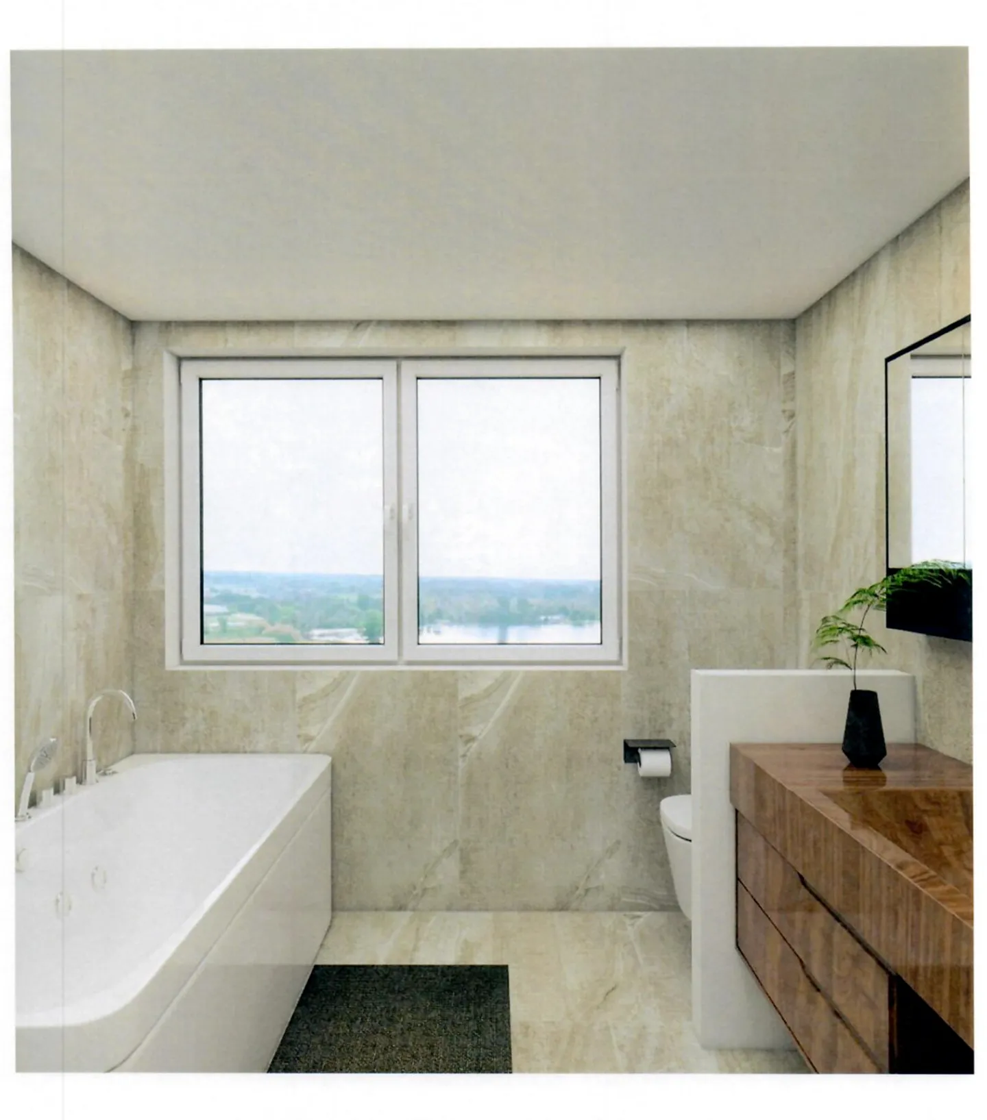 Modernes Apartment mit Privatgarten - Foto 6 von 6