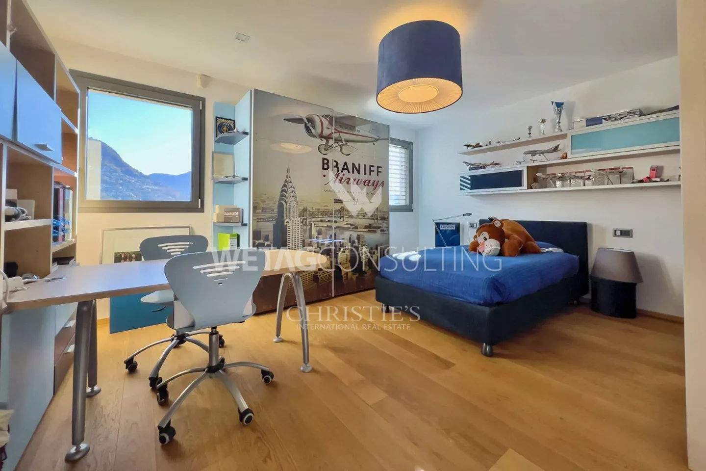 Lugano: moderne Villa mit Seeblick zu verkaufen - Foto 7 von 12