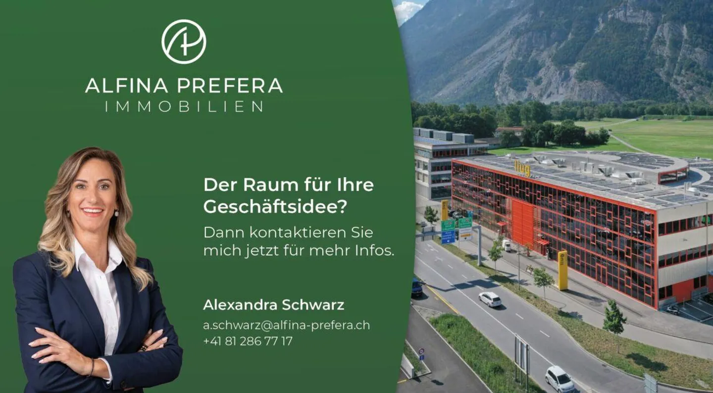 Spazi commerciali nel nuovo edificio LIUG a Chur - Foto 10 di 10