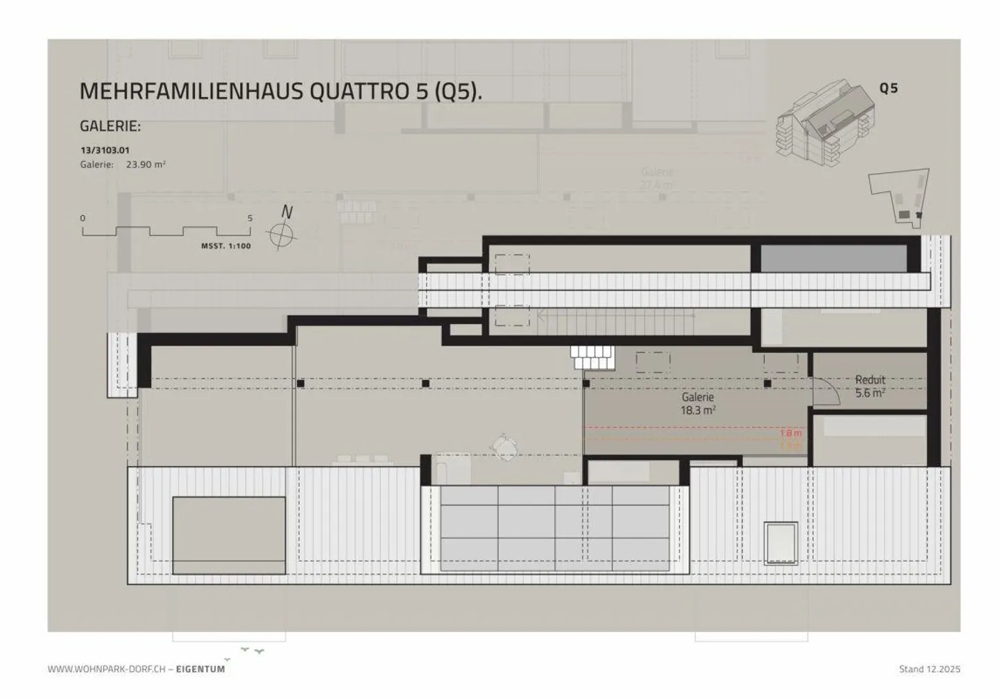 WOHNPARK DORF - Appartamento di 4,5 stanze in mansarda - Foto 8 di 10
