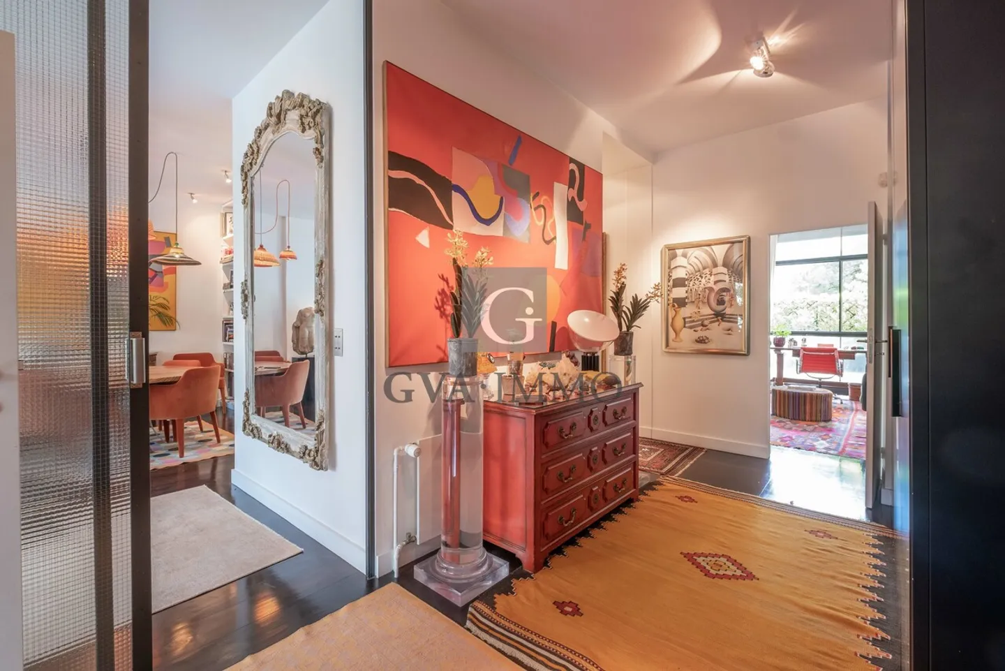Wunderschöne Wohnung im Stadtzentrum von Genf mit großer Terrasse - Foto 3 von 7