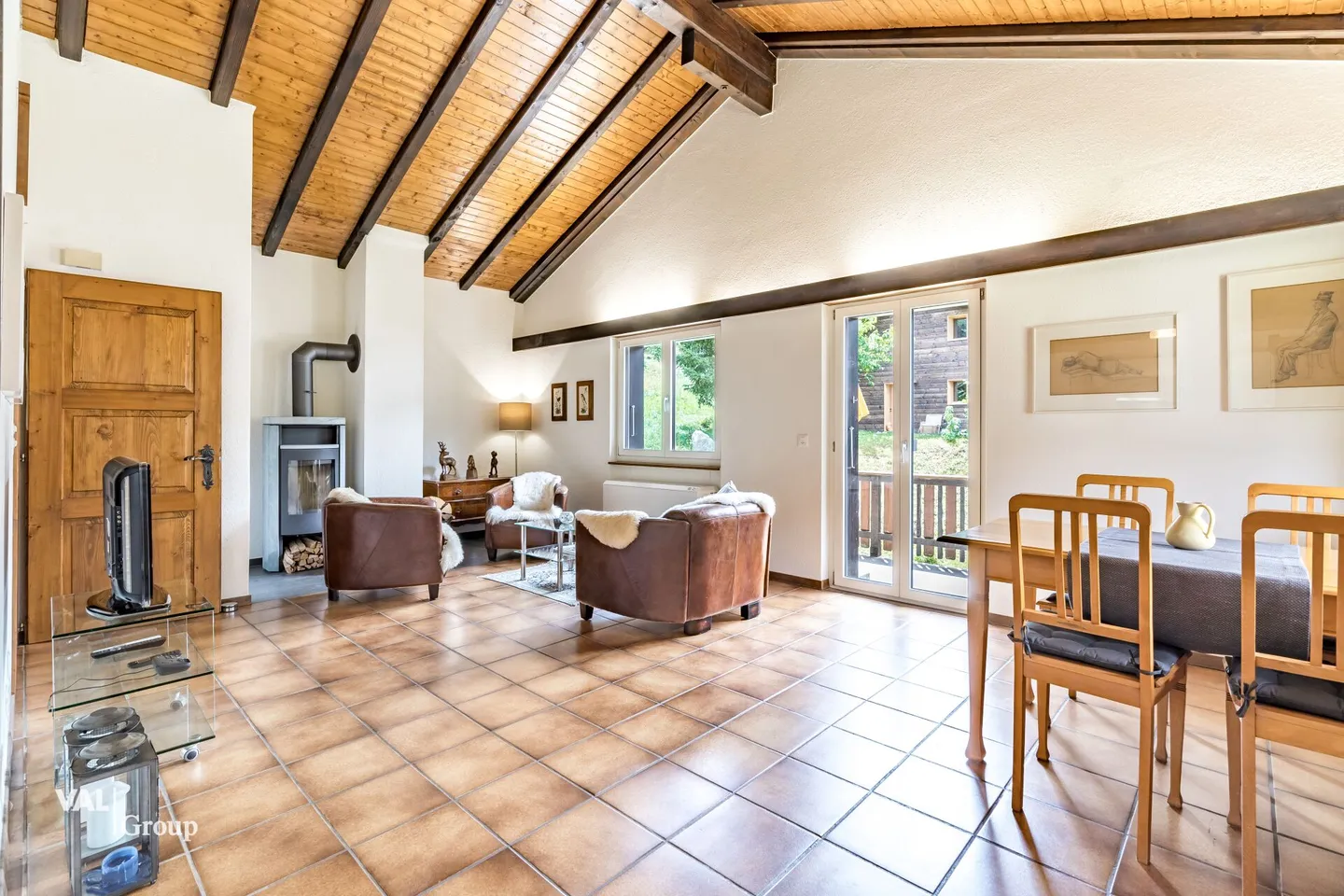 Alpine Refuge with a View - 4.5-Room Chalet in Hublen near Grächen - Photo 2 of 18