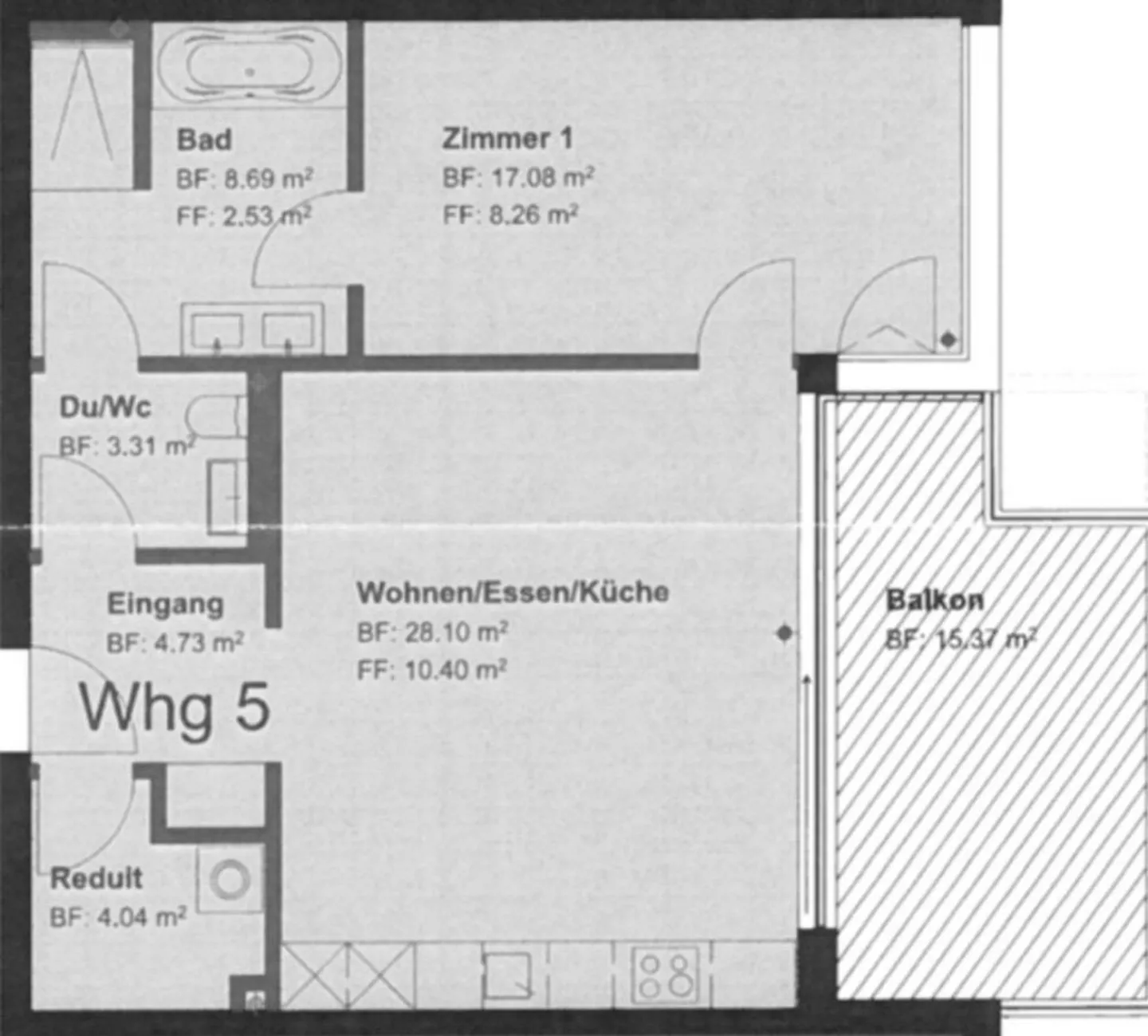 Modern 2.5-room apartment with panoramic lake and mountain views - Photo 14 of 14
