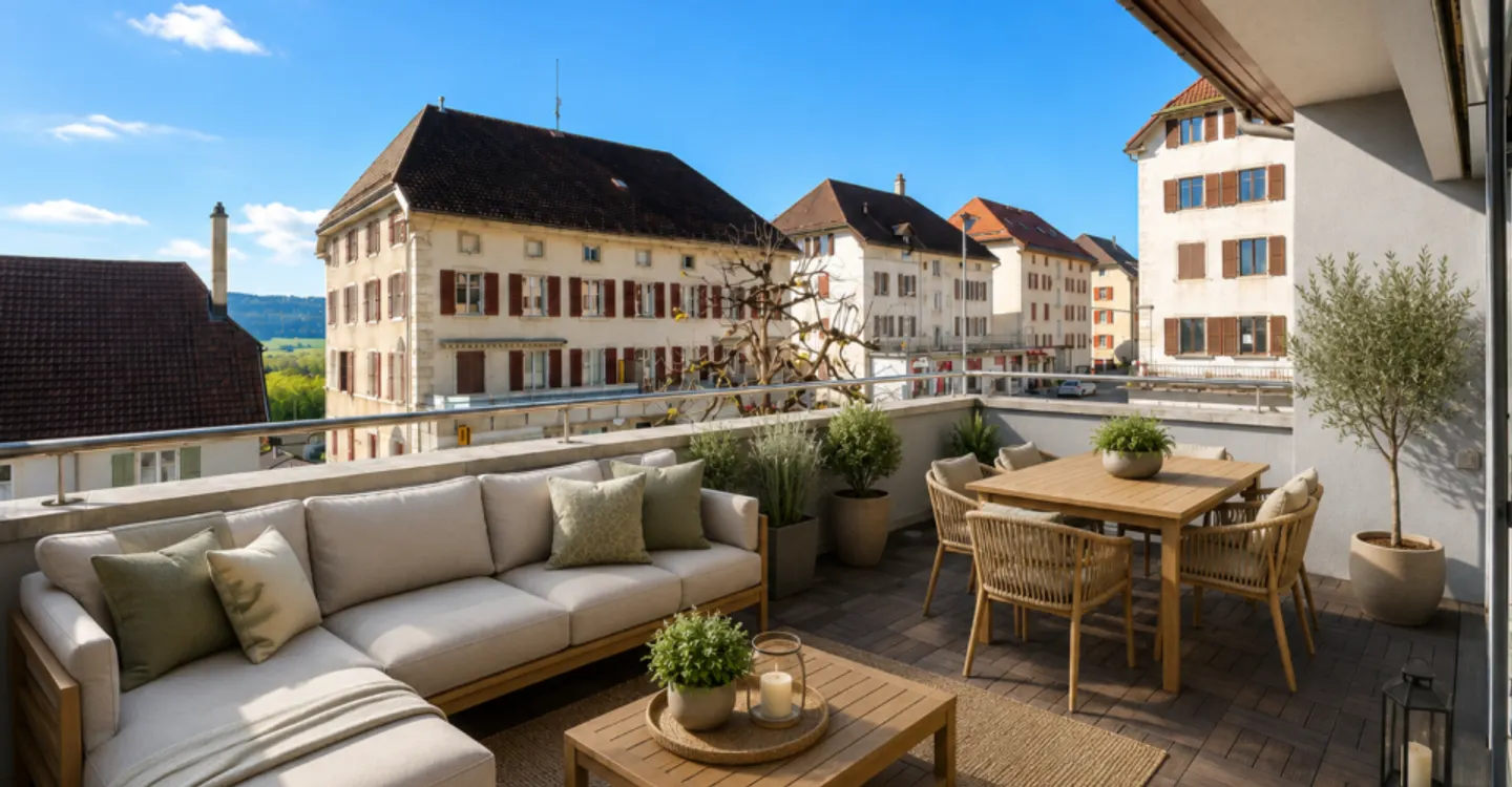 Geräumige und helle 5,5-Zimmer-Wohnung mit Terrasse - Foto 7 von 13