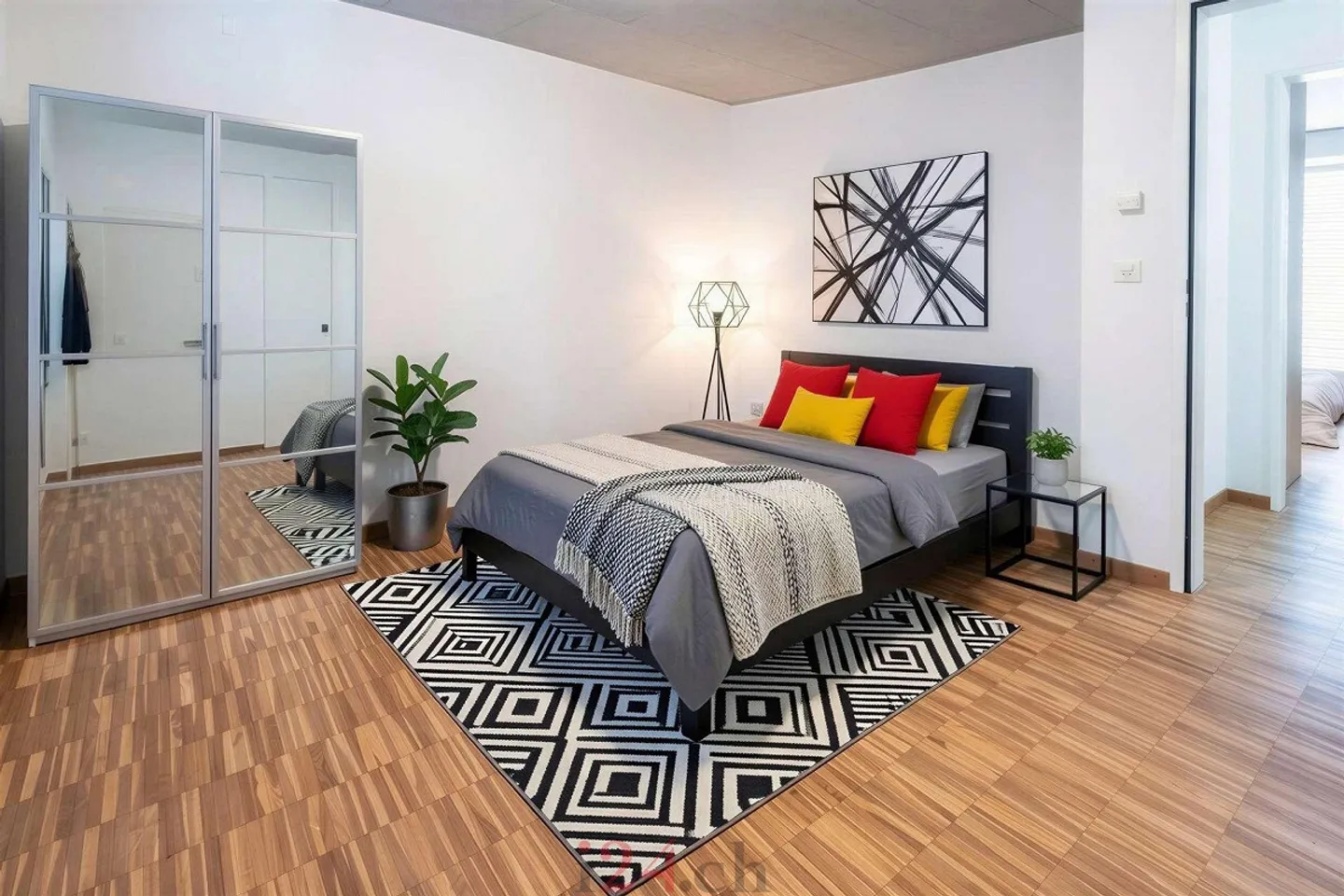 Bright 4.5-room apartment with terrace - Photo 9 of 9