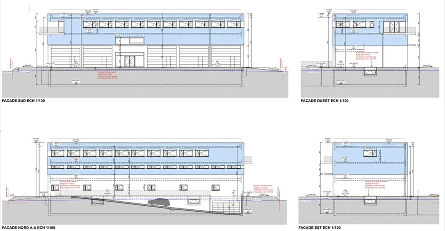 For sale - Spacious commercial workshop/box in Grolley - Photo 1 of 5
