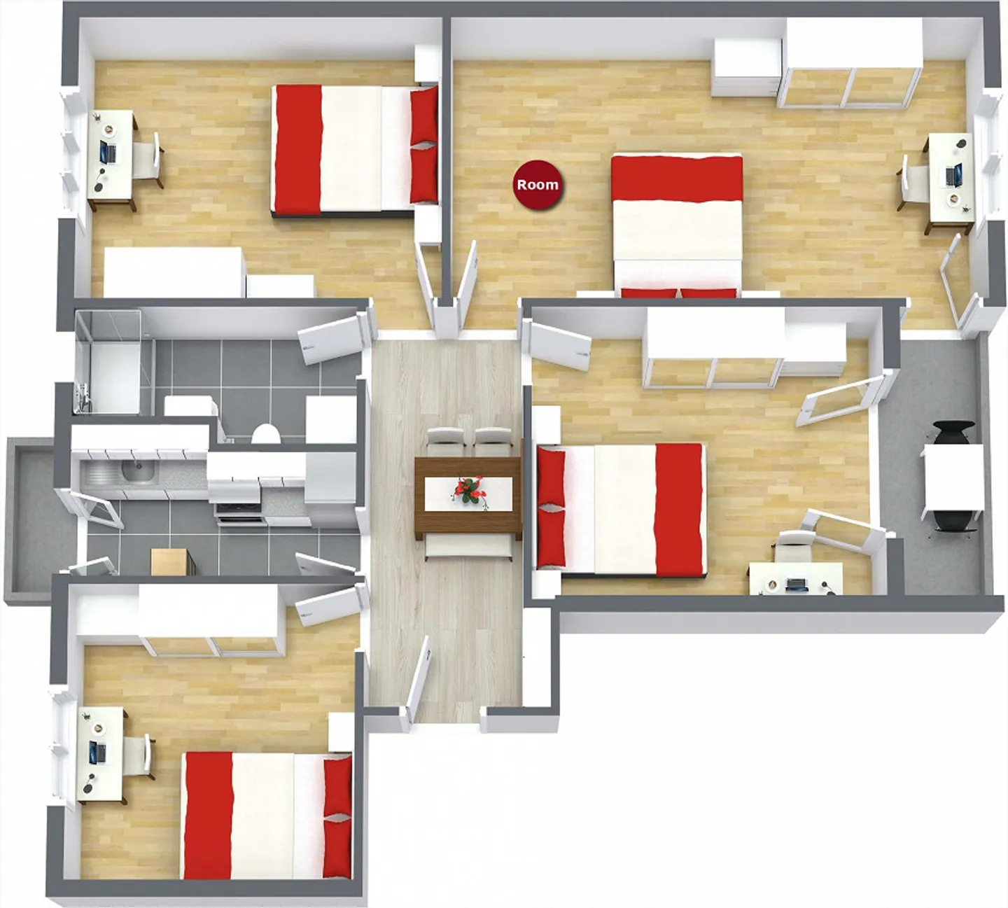 Chambre partagée meublée à Bâle - Photo 17 sur 17