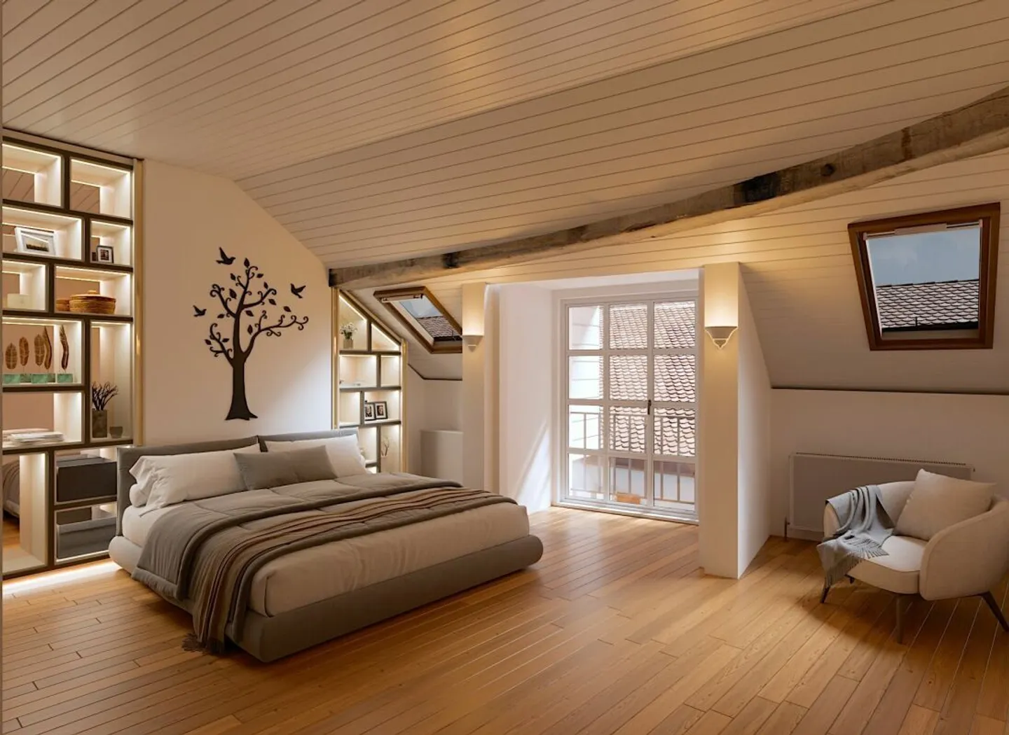 Duplex completamente ristrutturato nel cuore del borgo storico di Lutry - Foto 3 di 7