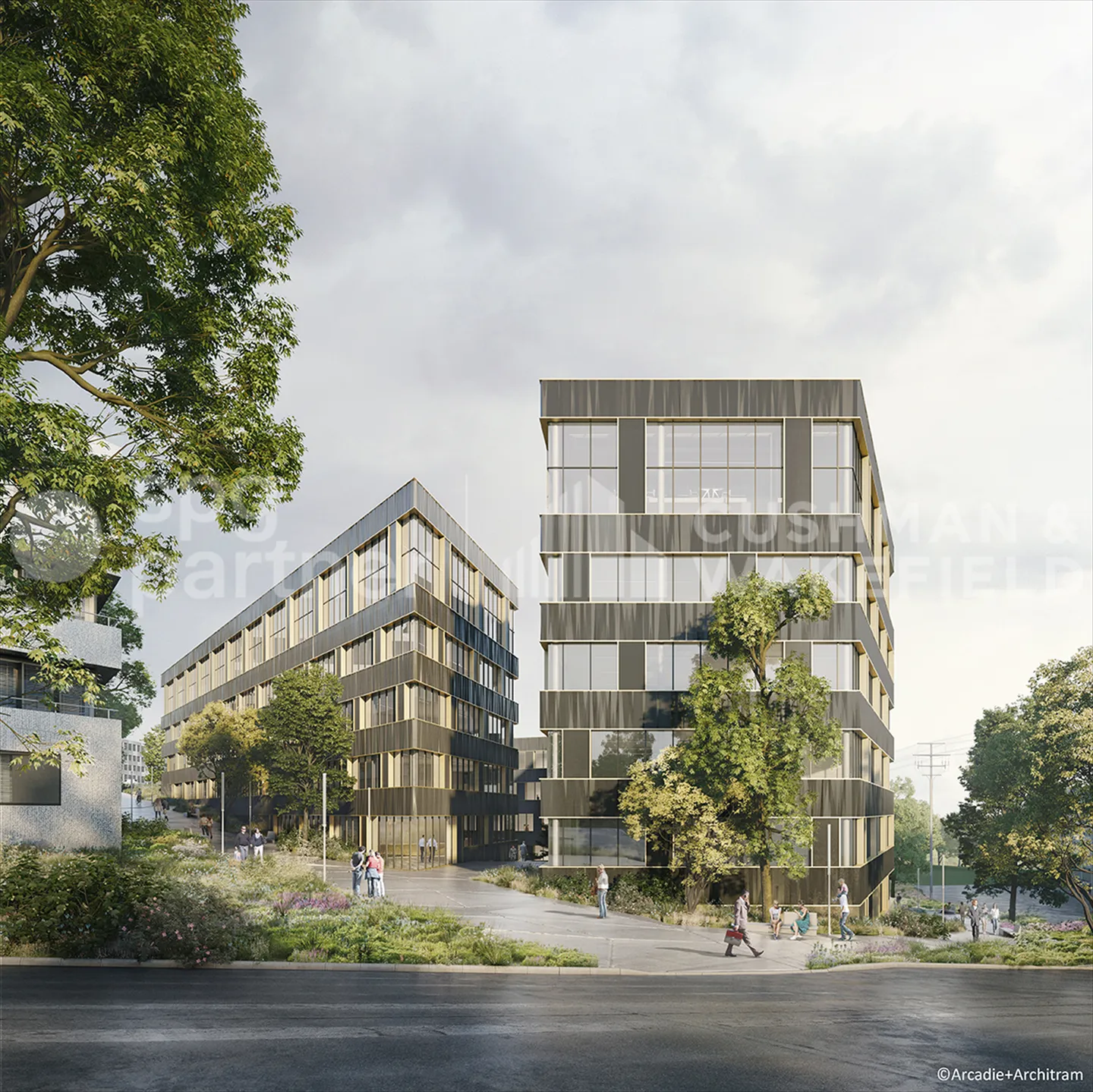 Campus Biopôle Uffici e Laboratori Moderni MINERGIE-P nel Centro dell'Innovazione - Foto 1 di 5