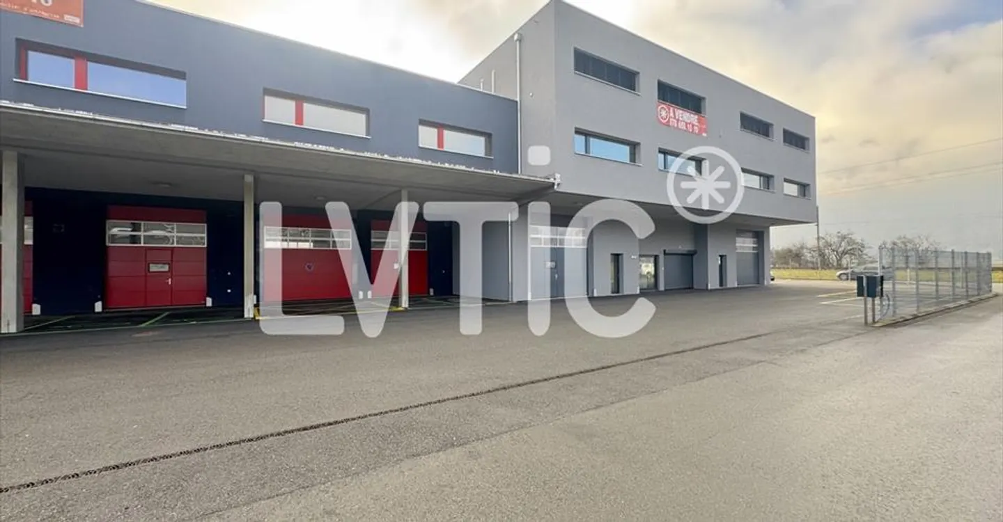 Industrielles Gebäude, Werkstätten, Büros von 1710 m2 zu verkaufen in Collombey - Foto 1 von 12