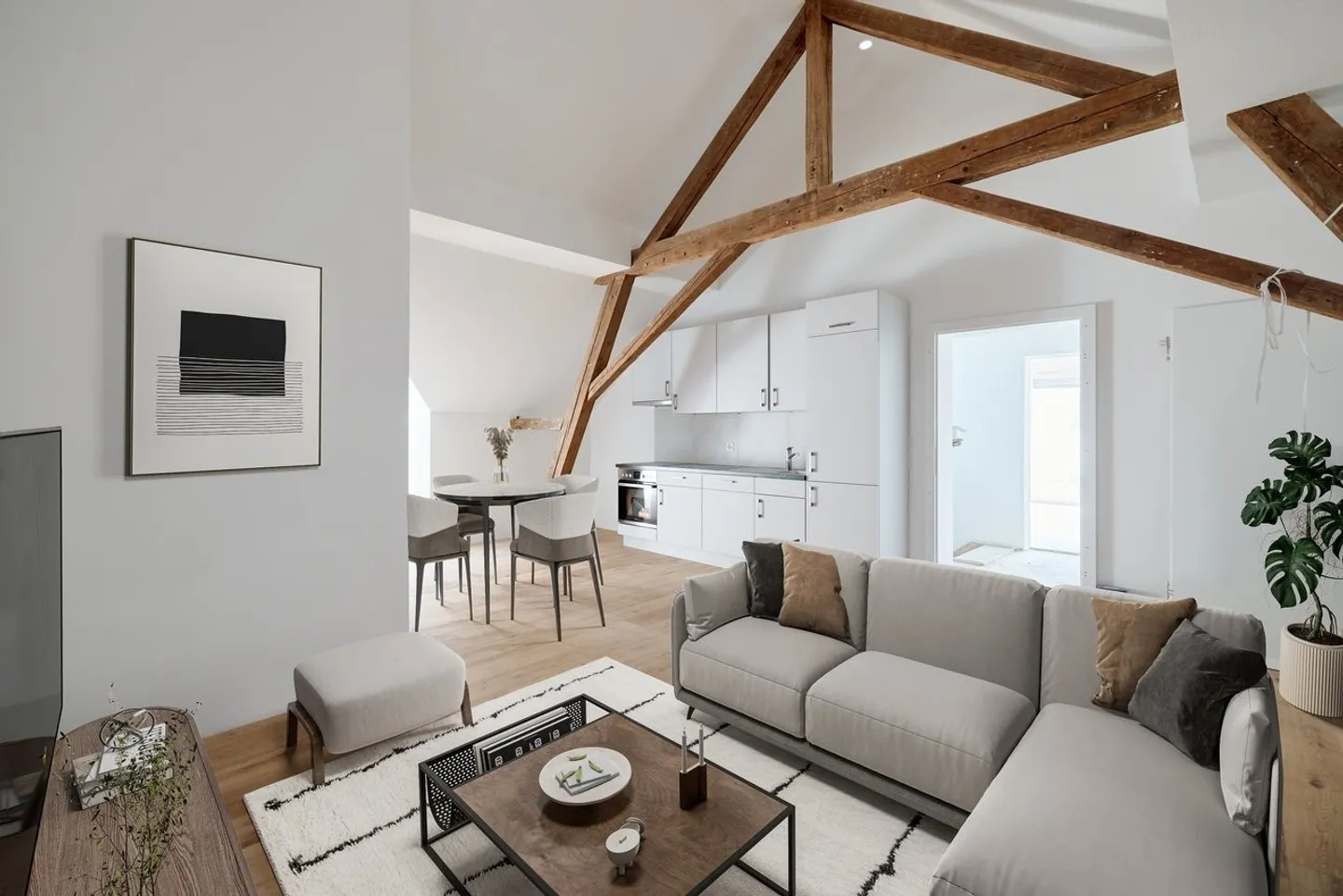 Appartamento luminoso e contemporaneo di 2,5 stanze - Foto 1 di 5