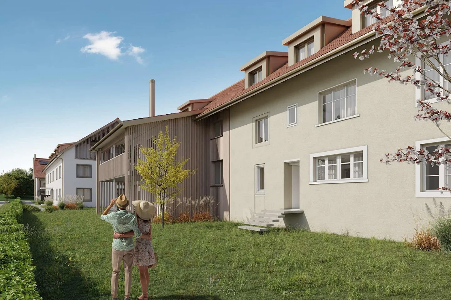 Modern 4.5-room garden apartment in Ramsen - Photo 7 of 8