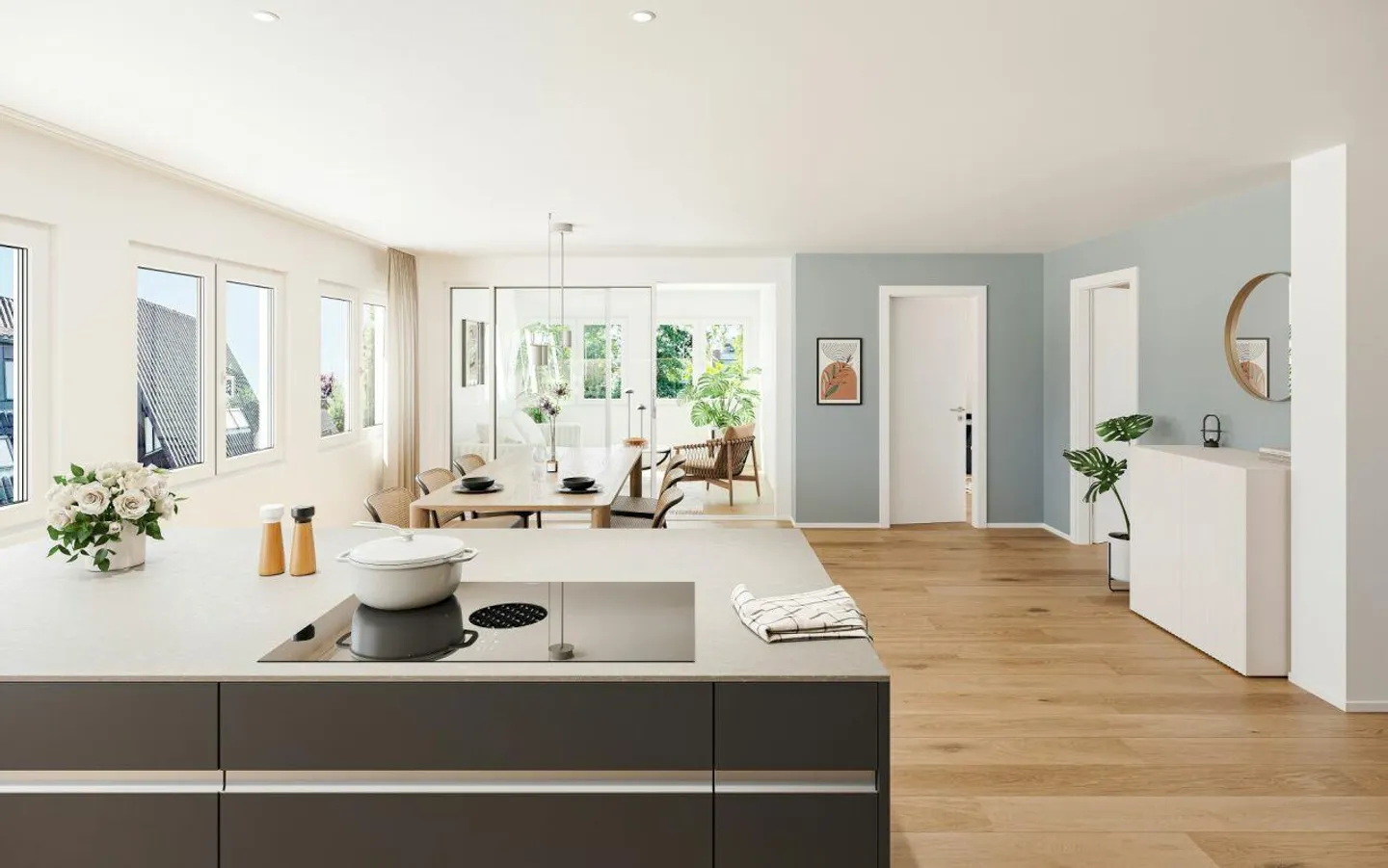 Living with Style: 3.5 (optional 4.5) Room Apartment with Loggia - Photo 2 of 6