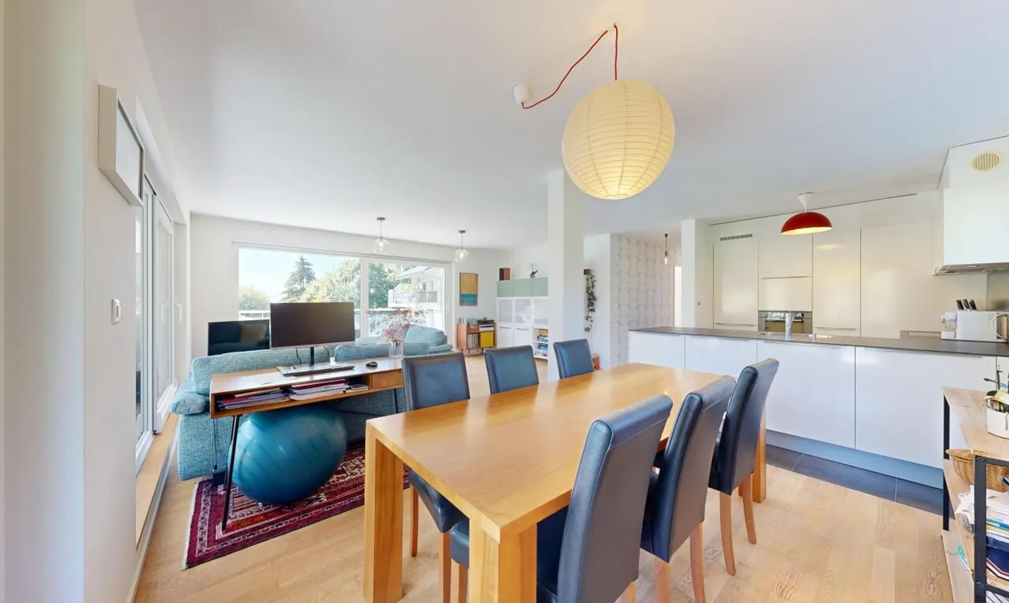 Familienwohnung mit privatem Garten in Epalinges - Foto 7 von 11
